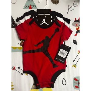 NWT Nike Air Jordan Onesie Set of 3